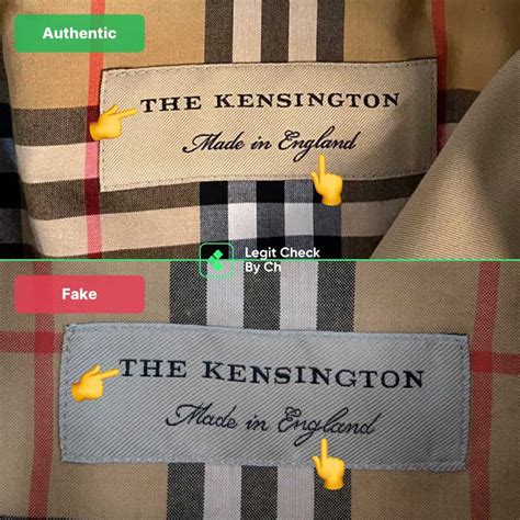 trenchcoat with burberry plaid fake